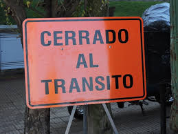 Corte de tránsito en Istilart y Córdoba
