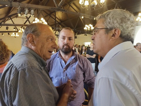Sánchez invitó a Rodríguez y Costa a la Mesa Redonda de la Fiesta del Trigo