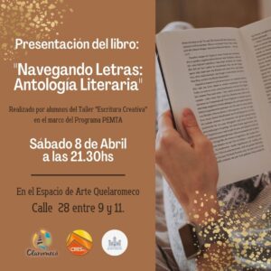 Presentación del libro: “Navegando letras: antología literaria”