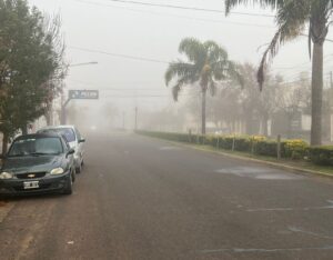 El 25 de mayo amaneció con niebla y mucha humedad (video)