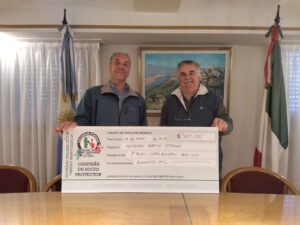 Quinto sorteo bimestral de la Campaña de Socio Protector de la Sociedad Italiana