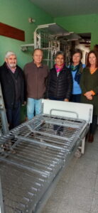 Rotary Libertad donó camas ortopédicas a ALPI