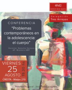 Conferencia “Problemas contemporáneos de la adolescencia: el cuerpo”