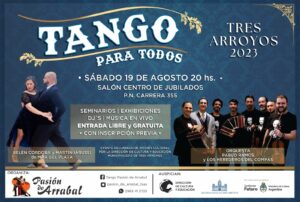 Expectativa por el encuentro “Tango para Todos” que se realizará en Tres Arroyos
