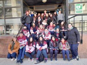CRESTA: visita de estudiantes del Colegio Hogar San José