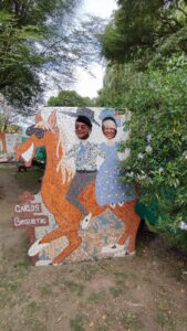 Carlos Beguerie, el pueblo de los mosaicos en Roque Pérez (video)