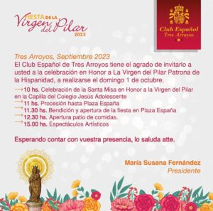 El Club Español celebra la Fiesta de la Virgen del Pilar