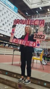 Marina Cattáneo Ledesma se recibió de Arquitecta