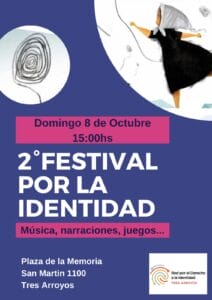 El domingo se realizará el 2º Festival por la Identidad