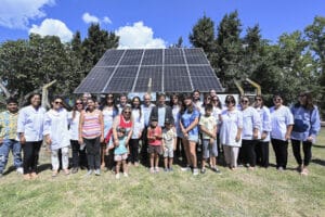 Kicillof inauguró un Centro de Atención Primaria de la Salud en Tapalqué