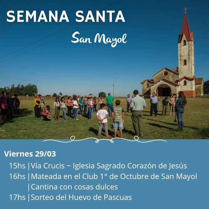 San Mayol se prepara para Semana Santa