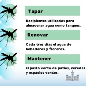 El Municipio recuerda las medidas de prevención ante el aumento de casos de dengue