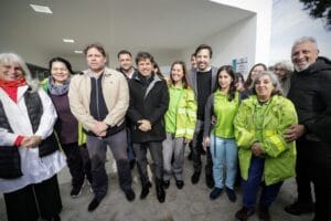 Kicillof inauguró un Centro de Atención Primaria de la Salud en Paraje Pavón