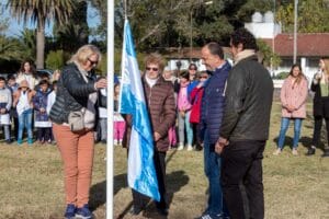 Nombramiento de la Plazoleta “Adela Gundensen” e inauguración del Playón Deportivo en Orense