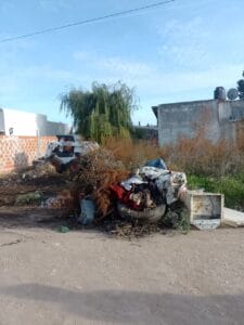 Barrio Olimpo: Higiene Urbana retira deshechos en la zona