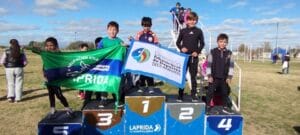 Los chicos de la Mini Escuelita Municipal de Atletismo corrieron en Laprida