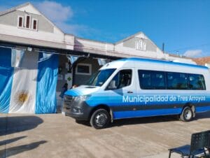 Tres Arroyos marca un hito histórico con la presentación del transporte municipal