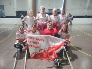 Hockey sobre Patines: Huracán Femenino jugó en el torneo de la Liga de la Costa
