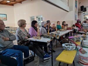 San Cayetano: Papelnonos en “Patios Abiertos”