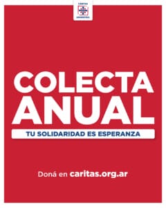 “Tu solidaridad es esperanza”: llaman a colaborar en la Colecta Anual de Cáritas
