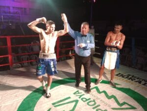 Boxeo: Buena presentación de tresarroyense en Bahía