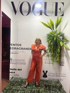 Ana Terrasanta muy feliz tras presentar su colección en Colombia (video)