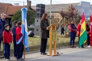 (videos)Tres Arroyos honró a Belgrano en el Acto del Día de la Bandera