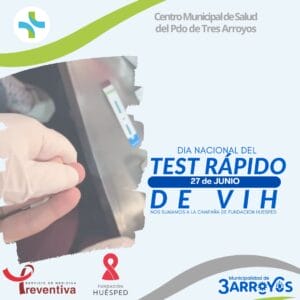 Es fácil y gratuito: Hacete el test rápido de VIH (video)