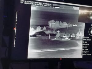 Drones realizaron vuelos de prueba nocturnos para el control de la seguridad rural (videos)