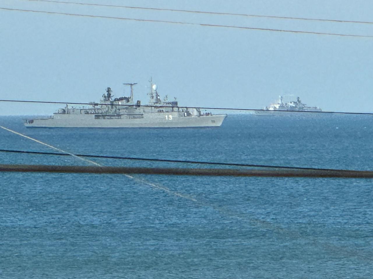 Claromecó recibió la visita de dos destructores de la Flota de mar de la Armada
