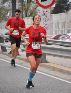 Running: Elisa Hospitaleche participó de los 15K Under Armour
