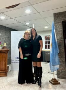Recambio de autoridades en Rotary Club Tres Arroyos: Preside Liliana Aid