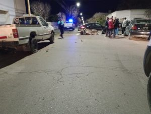 (video)Cuadruple choque en Sáenz Peña y Lamadrid: Dos personas derivadas al Hospital