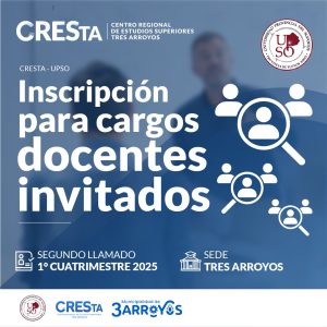 CRESTA-UPSO 2025: Finaliza inscripción para cubrir cargo en Producción Agropecuaria Sostenible