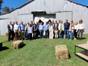 Carrasco orgullosa por la avena libre de gluten desarrollada por la Chacra de Barrow