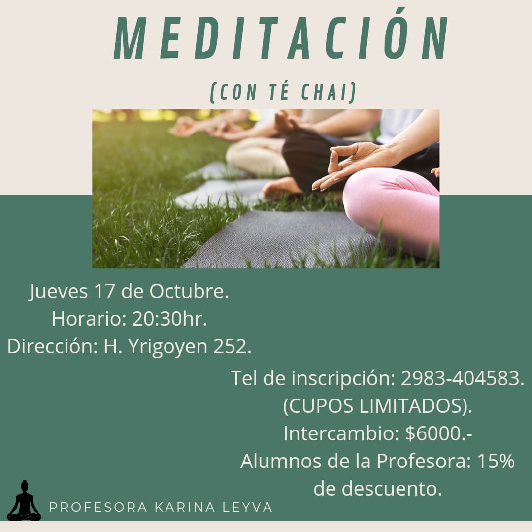 Meditación y té chai en la Fundación Campano