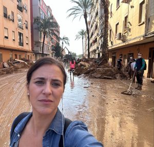 Agustina Muda y la crítica situación que vive Valencia luego de la DANA