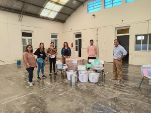 San Cayetano: Entrega de equipamiento al Servicio Alimentario Escolar