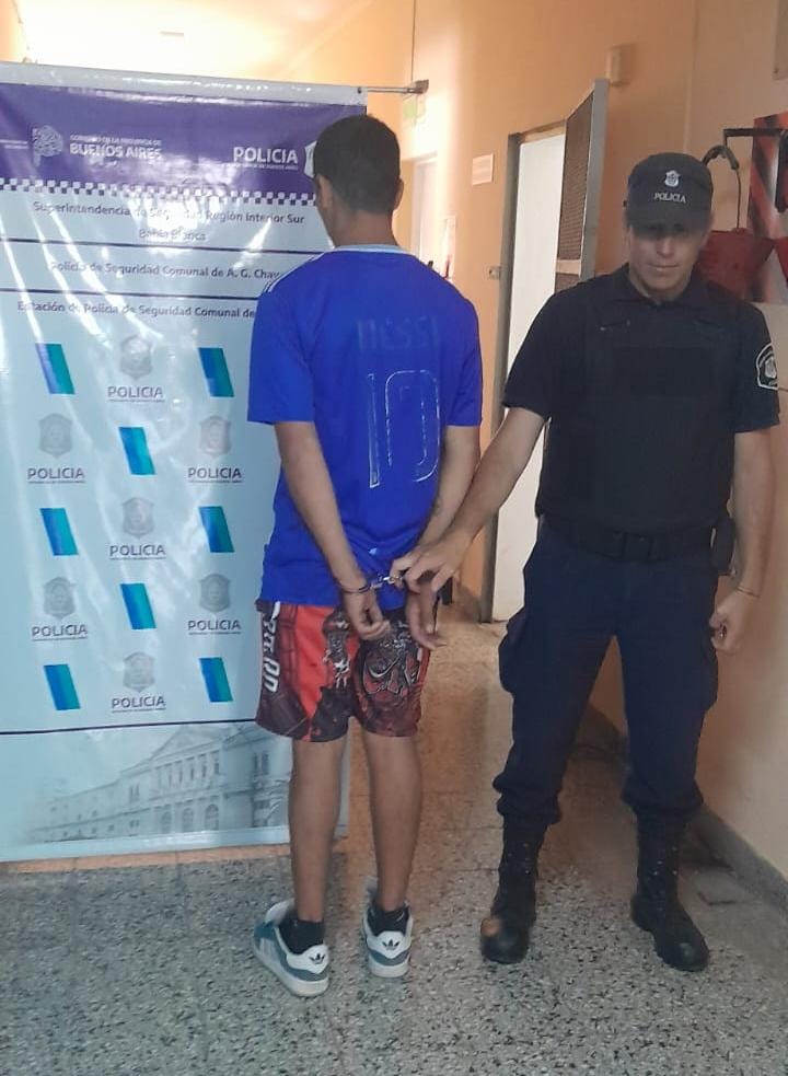 Chaves: Robó camiseta de Boca a joven y fue aprehendido tras rápido accionar del Centro de Monitoreo