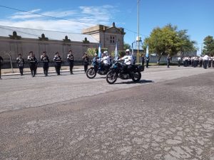 Despidieron con honores a Cristian Delgado: fue ascendido a comisario (videos)