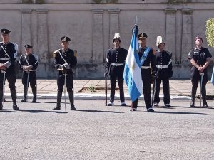 Despidieron con honores a Cristian Delgado: fue ascendido a comisario (videos)