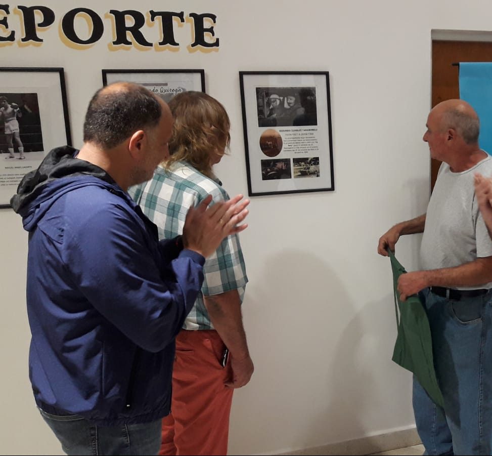 (videos)Segundo “Cholo” Taraborelli, merecido homenaje en el Paseo del Deporte