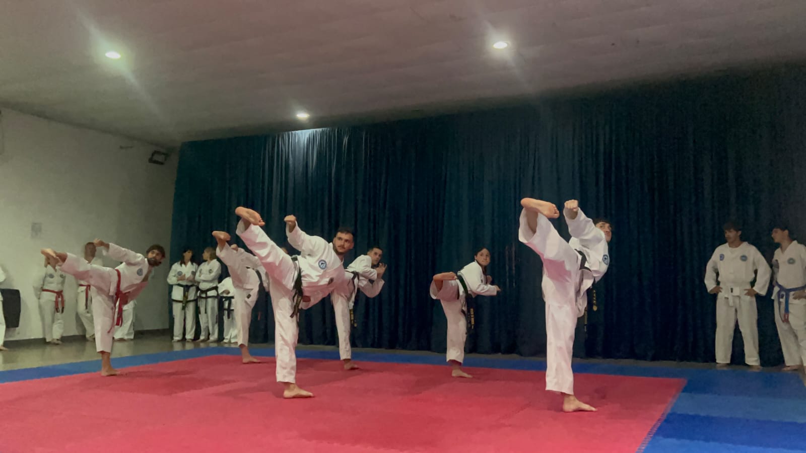 Exhibición de Taekwondo en El Dojang