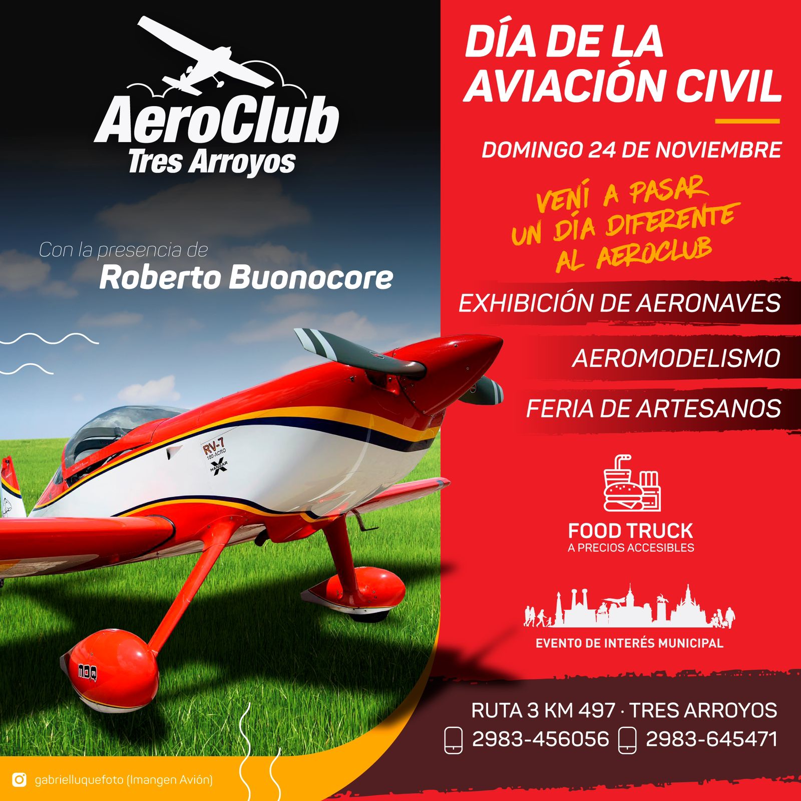 Jornada de Puertas Abiertas en el Aeroclub para celebrar el Día de la Aviación Civil