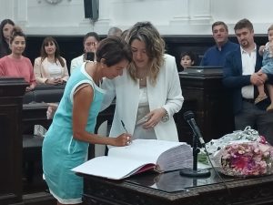 Agustina Cedeira juró como Jueza del Tribunal en lo Criminal (video)