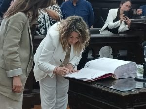 Agustina Cedeira juró como Jueza del Tribunal en lo Criminal (video)