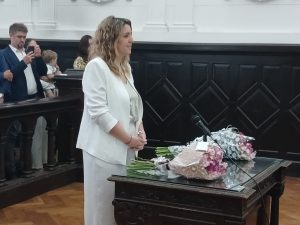 Agustina Cedeira juró como Jueza del Tribunal en lo Criminal (video)