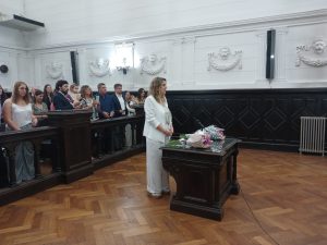 Agustina Cedeira juró como Jueza del Tribunal en lo Criminal (video)