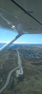 En un Cesna 182, cuatro pilotos de Pringles a las Malvinas