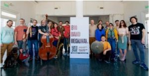 Tresarroyenses en la gira Ruta 226 de la Big Band Regional